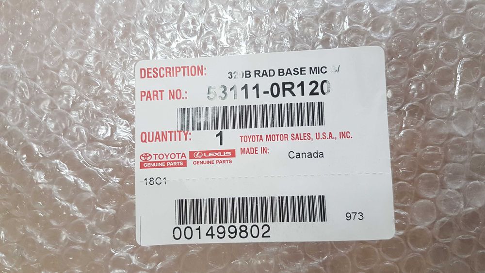 Toyota RAV4 2019 ЧАСТИ