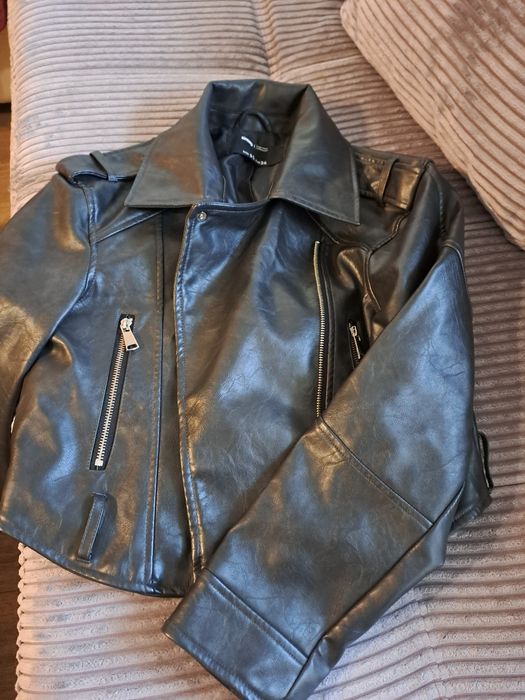 Дамско кожено яке размер S