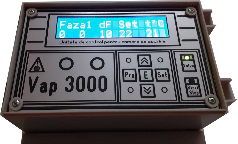 Automatizare camere aburire cherestea (unitate de control pentru camere de aburire cherestea)
