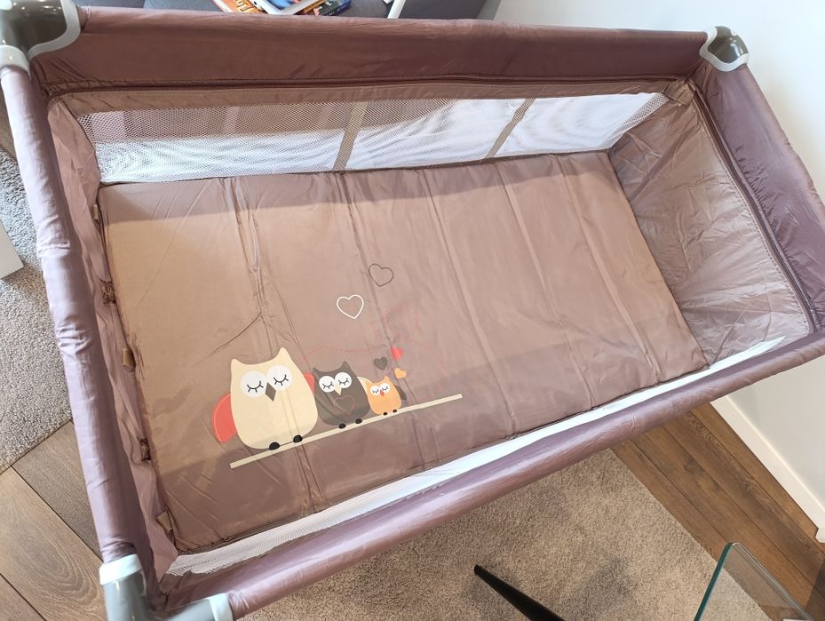 Сгъваема кошара Baby design на 2 нива + матрак IKEA