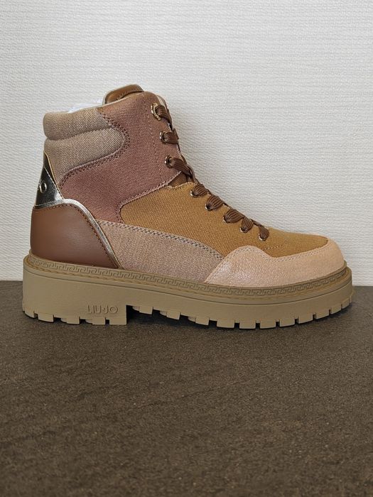 Ghete Bocanci Liu Jo Rumi 07 originale piele naturala pânză