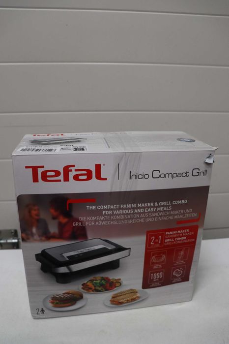 Грил скара Moulinex Inicio Compact GI270D10 (Сребрист) 1000W