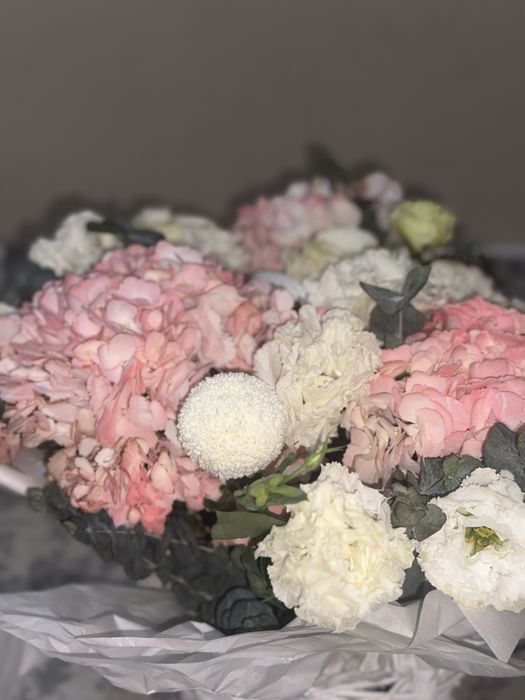 Цветы розовы новы