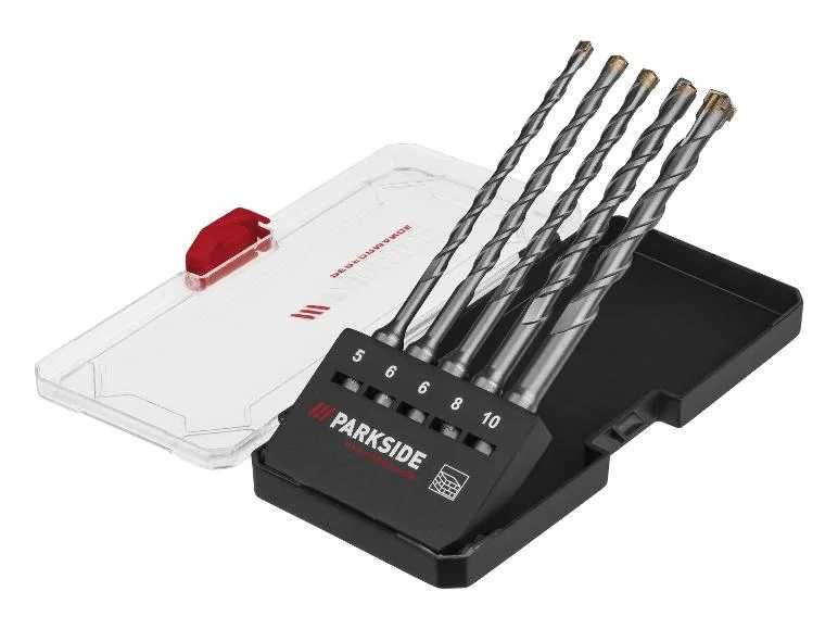 Set 5 burghie parkside performance beton armat PSBSP 5 A1  L 160 mm