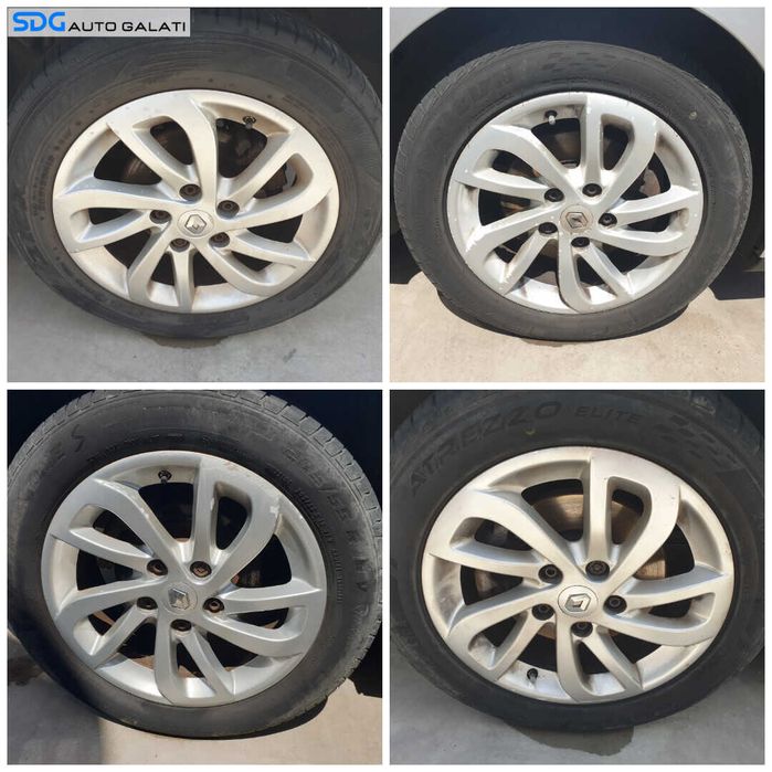 Set 4 Jante Roti Aliaj 205 55 16 R16 Renault Talisman 2015 - 2018 [K6290]