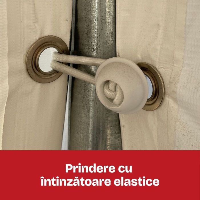 Cort de grădină 3×4 m Cortis profesional, prelată UV 500 g/mp - Transport gratuit