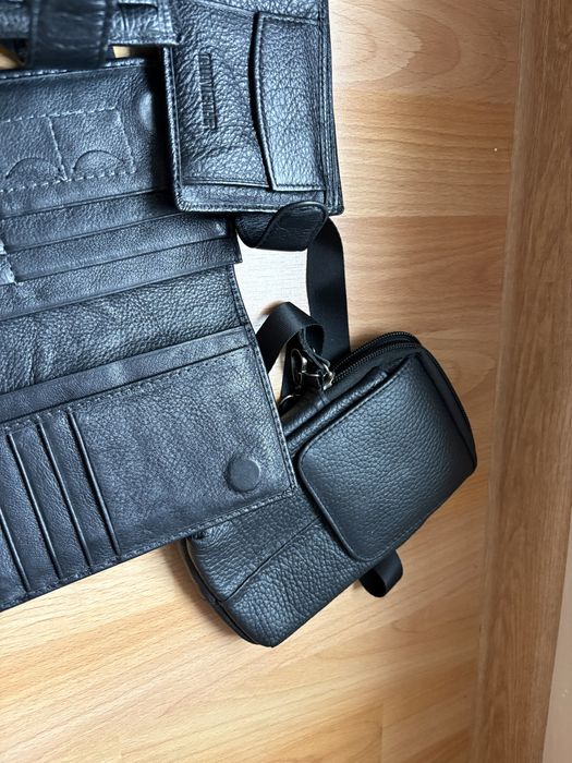 Лот от 6 бр. Мъжки Портфейли и Аксесоари - Естествена Кожа