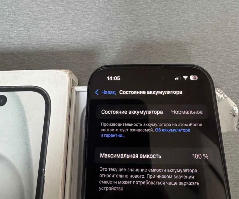 iPhone 15 Plus 128 gb EAC 100%