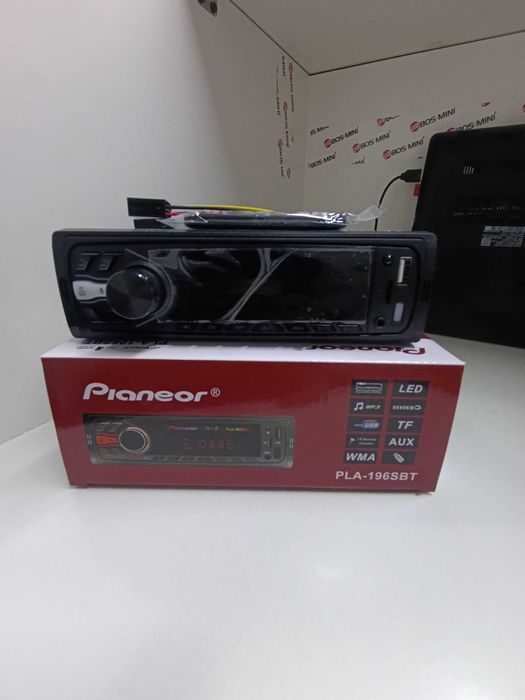 Pioneer Radio Fleshka Avtomobil Magnitafon – USB, Bluetooth, AUX,