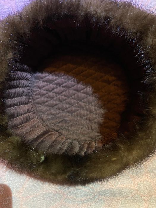 Шапка норковая новая