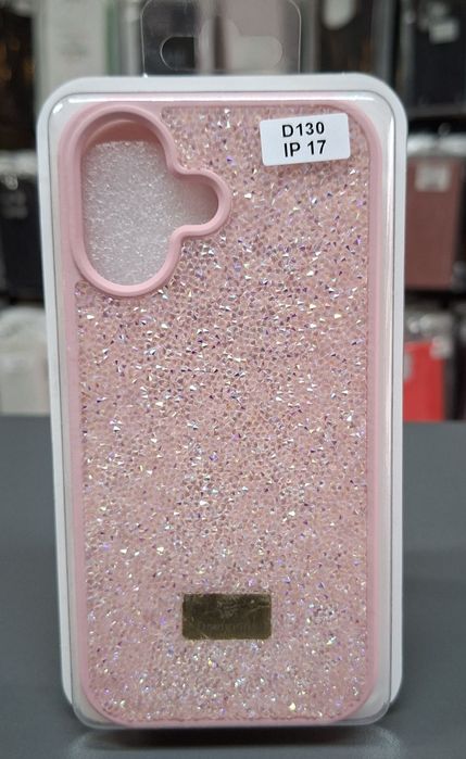Гръб Swarovski за iPhone 17 белстящ кейс за страхотна защита