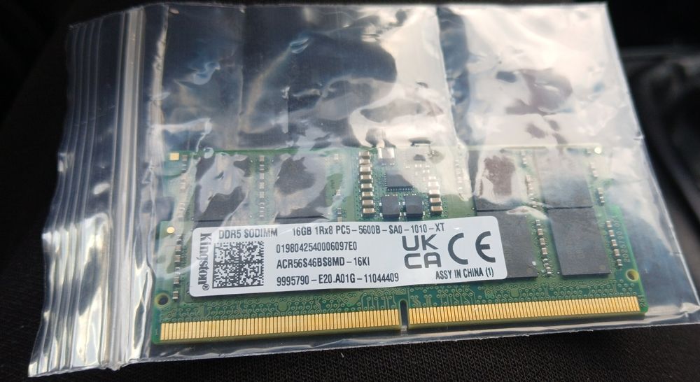 ПРОМО Kingston DDR 5 16GB 5600mgh