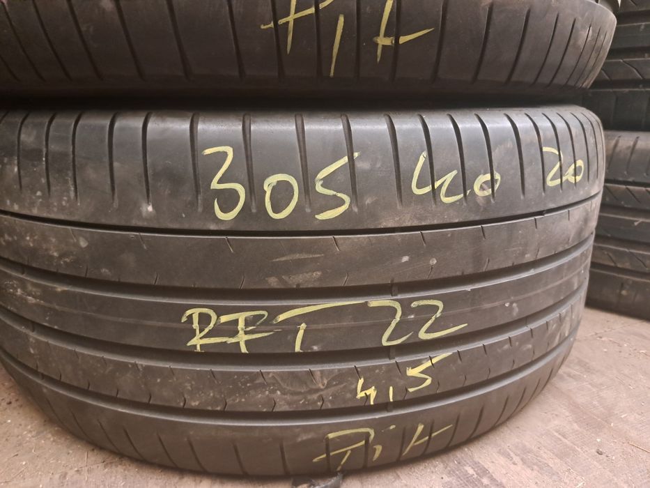 2 anvelope 305/40 R20 Pirelli runflat