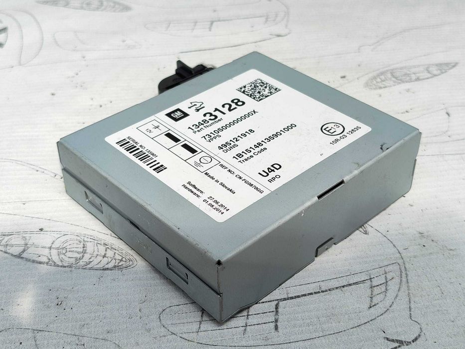Amplificator audio Opel Mokka LVL B16DTH 100kW COD: 13483128 / U4D 2016 / [2012-2016] / (5F3)