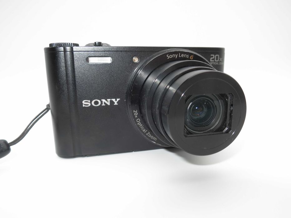 Sony Cyber-shot DSC WX300 ултра компактен цифров фотоапарат, дигитална камера с 20х оптичен зум, 18MP, Wi-fi, Ful HD, пълен комплект - работи отлично!