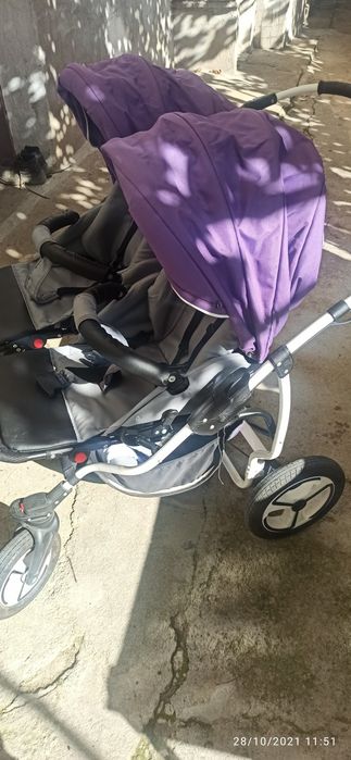 Количка за близнаци Mikado Twin 2в1...