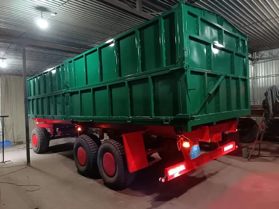 ИП Ибраев. Производит рестоврацую прицепов.