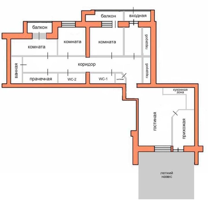 Продам 4-х комнатную квартиру