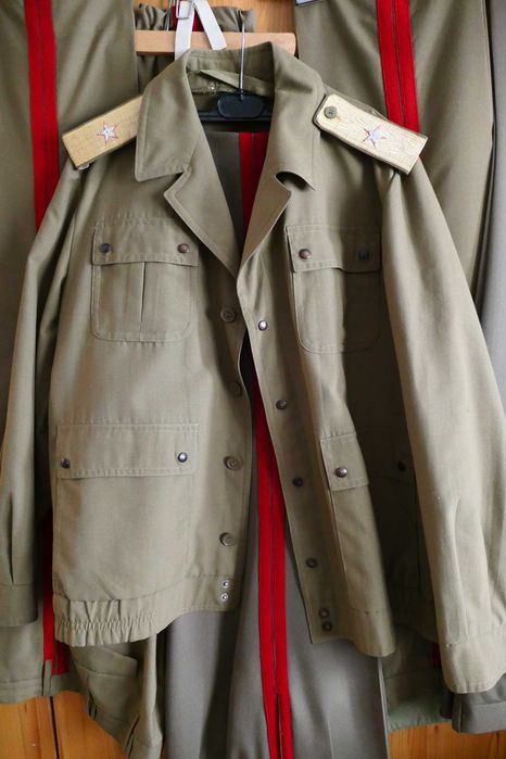 Pantaloni Ofiter SECURITATE RSR Uniforma General cizme pantofi Epoleti