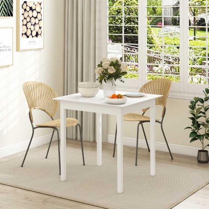 Кухненска маса HOMCOM  Квадратна маса,  75 см x 75 см x 76 см