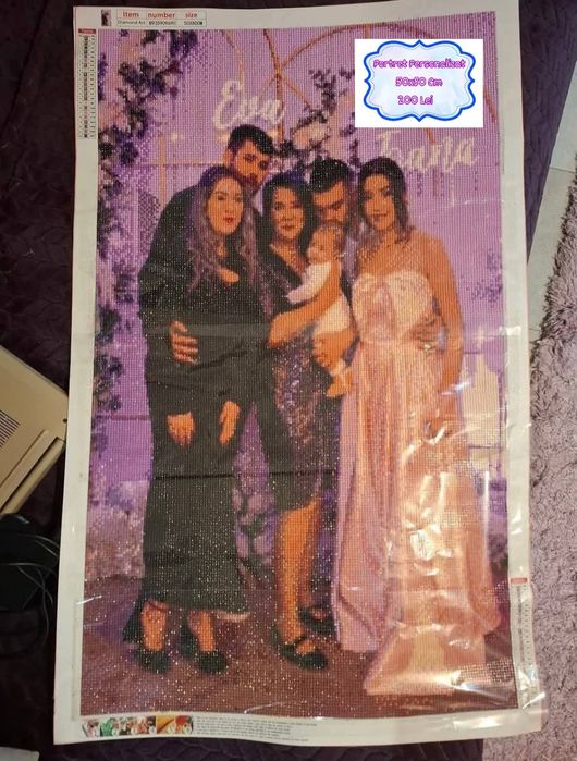 Globlen cu Diamante Portrete/Icoane