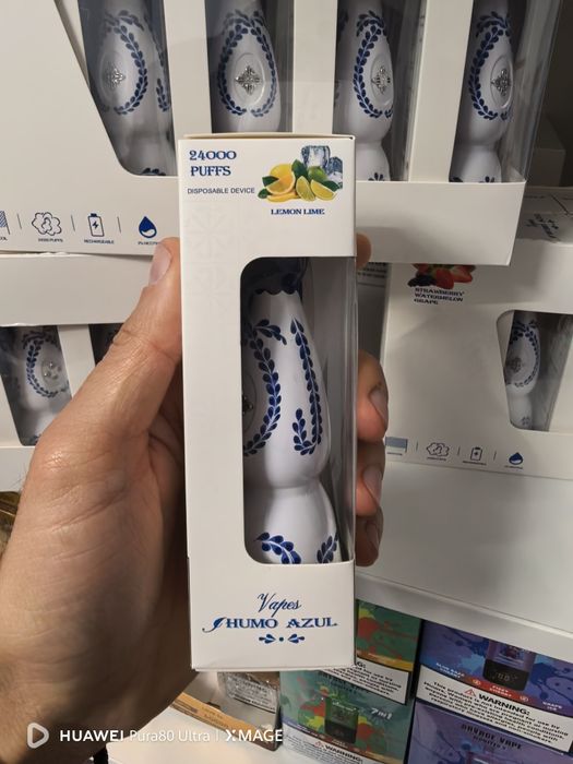 Original Vape Humo Azul 24.000 Puffs Narghilea Reincarcabil
Vindem Doa