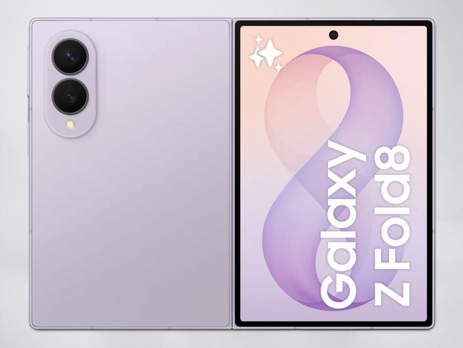 Samsung Galaxy Z Fold 8 5G 512GB Graphite / Cream / Lavender ЧИСТО НОВ! Неразпечатан! 2г. Гаранция!