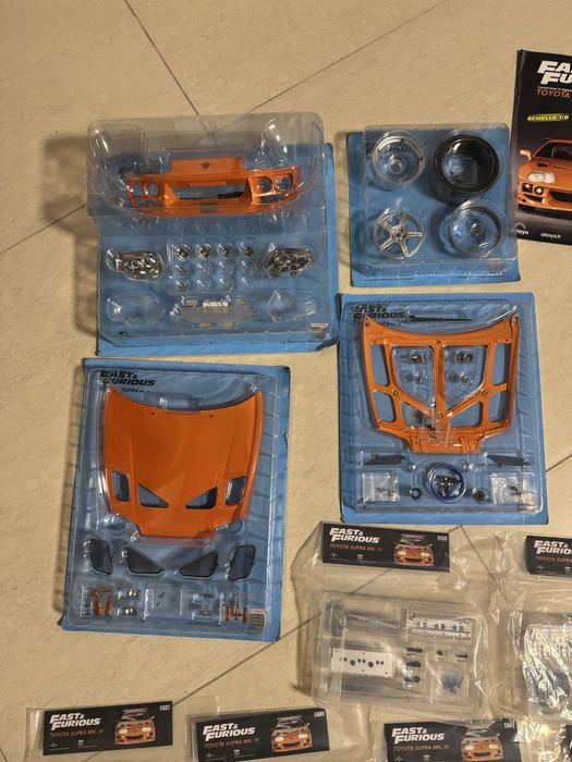 DeAgostini Toyota Supra Bryan Fast And Furious 1/8 Altaya macheta