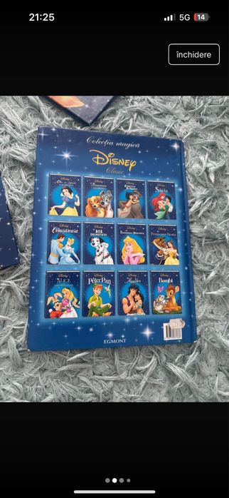 Colectie carti Disney 5 buc