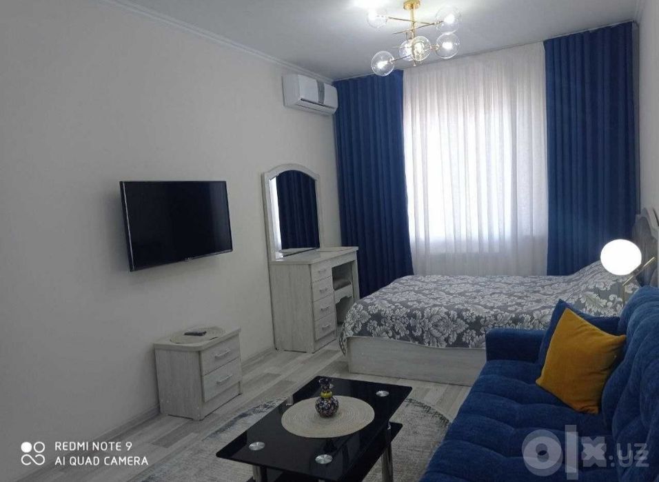 Аренда 1 комнатной 40кв² в ЖК GreenPark,Махтумкули,IT Park,Ташсельмаш