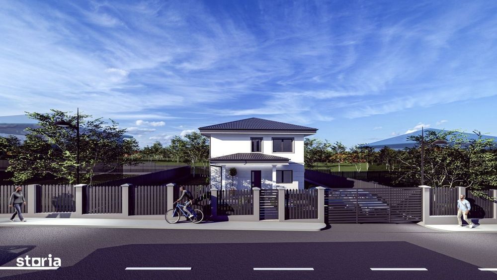 5 camere! Dormitor jos! 500 mp teren! CANALIZARE! Vila Miroslava