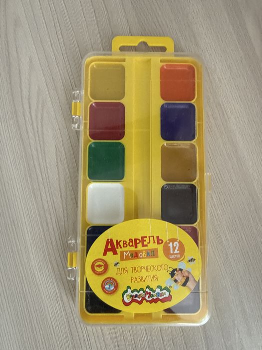 Краски Акварельные медовые