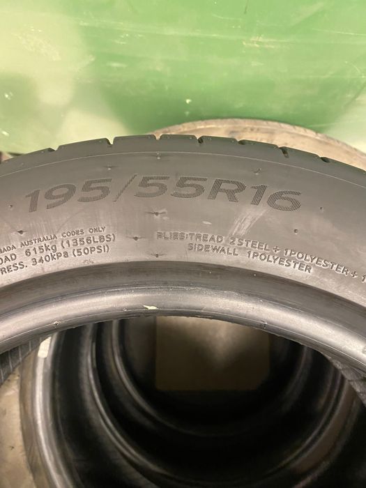 195/55R16 Hankook patru anvelope de vara ca noi