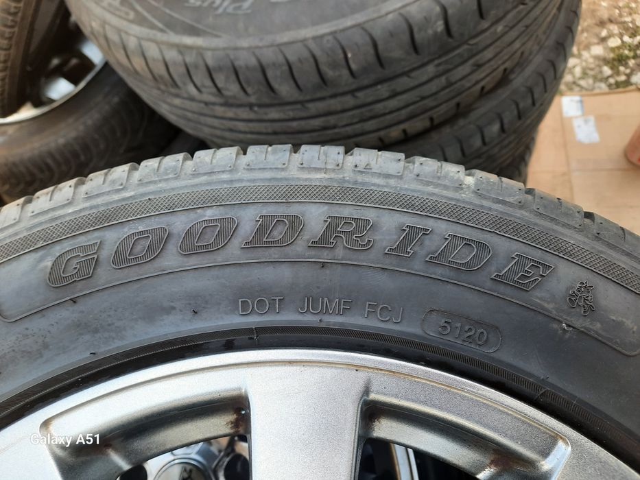 Ляти джанти с гуми 5×120, 17цола