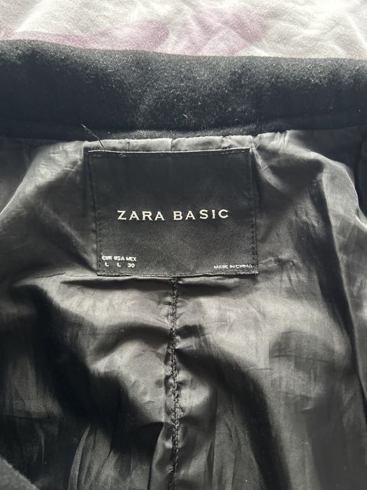 Palton zara  negru