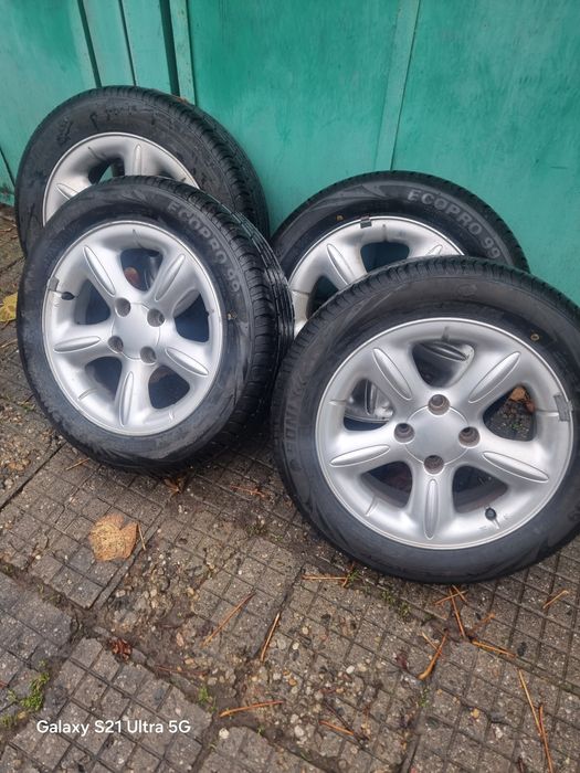 Алуминиеви джанти с гуми 195.55.15. Дот23