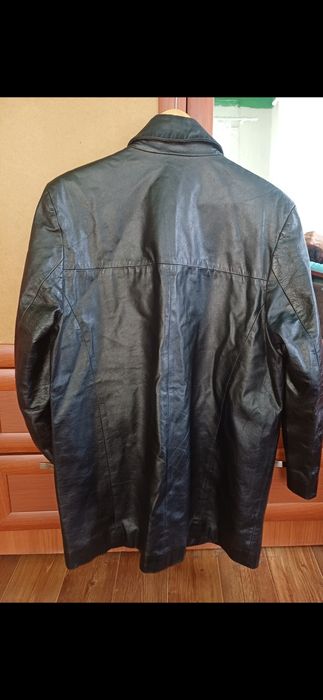 Продам кожанный плащ
