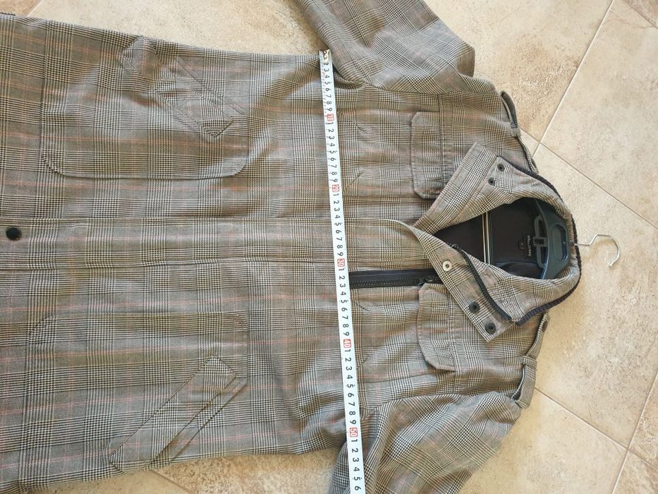 Geaca bărbați în carouri mărimea L