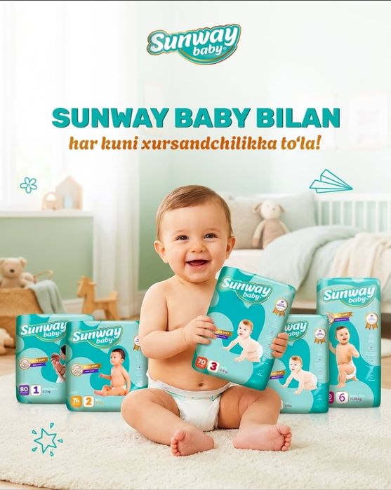 Sunway baby  pamperslari