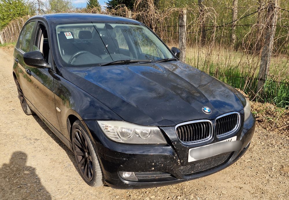 Dezmembrez bmw seria 3 318d 320d n47 facelift lci motor kit injecție cutie dpf jante r17 interior piele punte grup cardan triple led capota bara piese