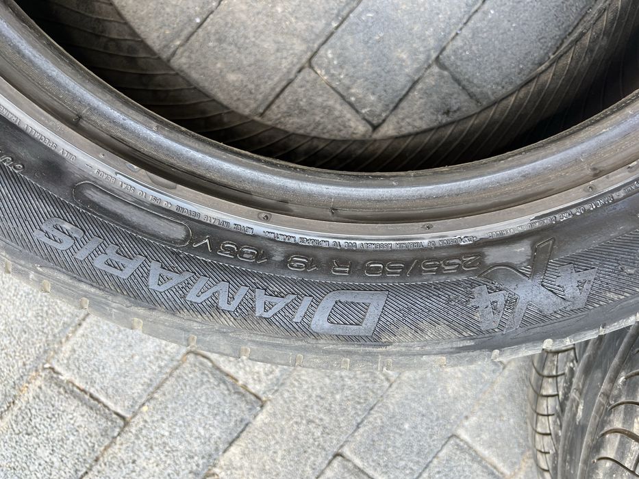 Автошины Michelin 255/50 R19 б/у 5шт
