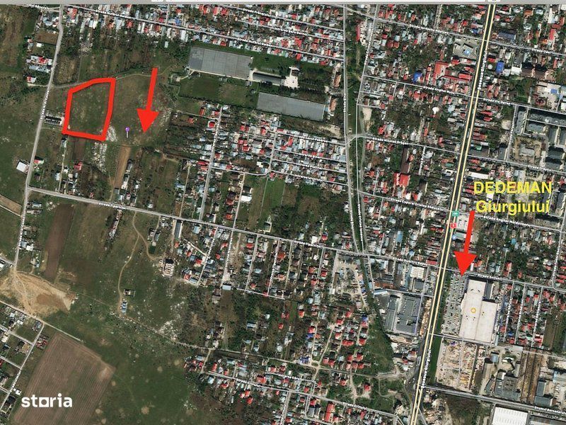 Soseaua Giurgiului - Dedeman, investitie,  langa viitor metrou Progres