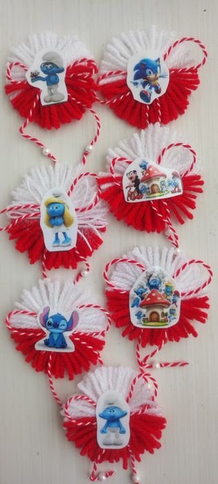 Брошка Лале-мартеница