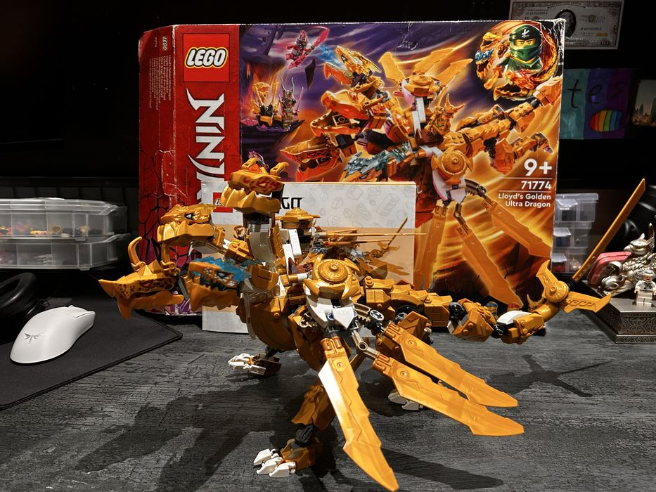 Lego 71774 Lloyd's Golden Ultra Dragon