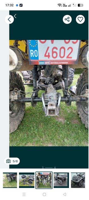Piese ATV tgb 425  550  4×4