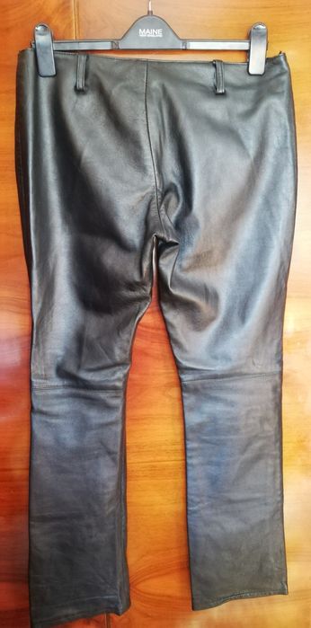 Pantaloni de piele naturala