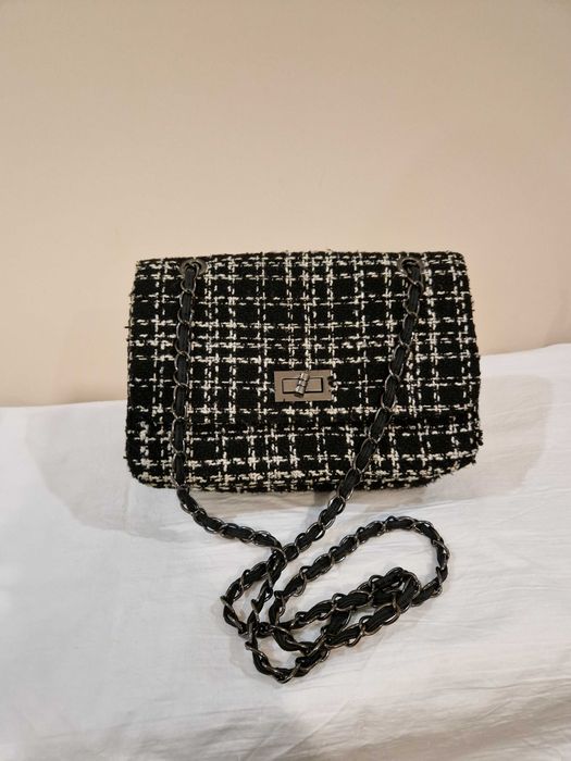 Дамска плетена чанта