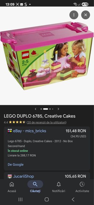 Vand patru seturi Lego complete