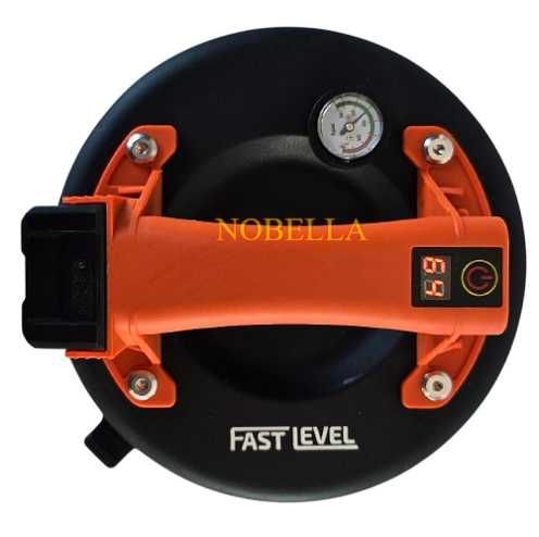 ВАКУУМДРЪЖКА / вендуза Ф200 мм, с електр. помпа и манометър-150/70 кг.