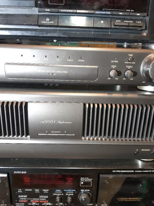 Technics SEA 800 S și preamplificator suc 800 u